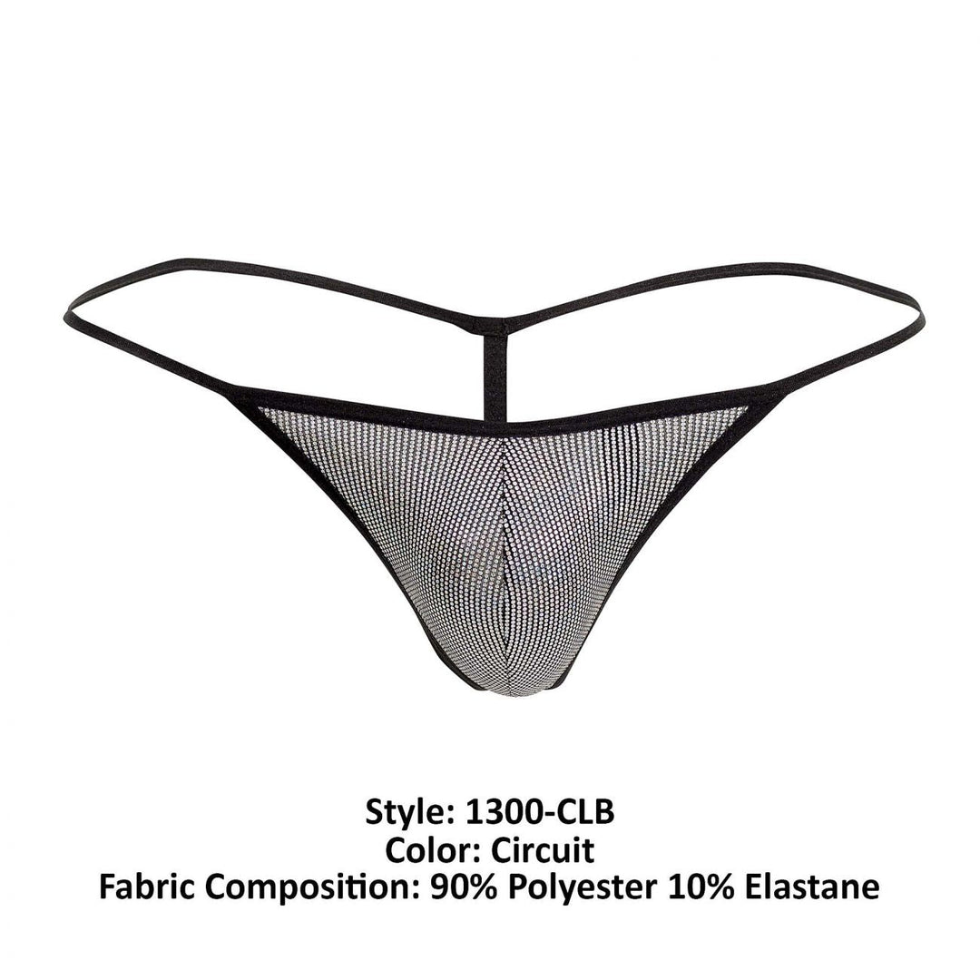 Doreanse Disco Thongs in Circuit – men's thongs