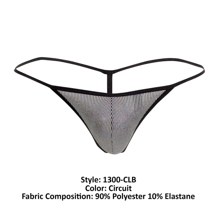 Doreanse Disco Thongs in Circuit – men's thongs