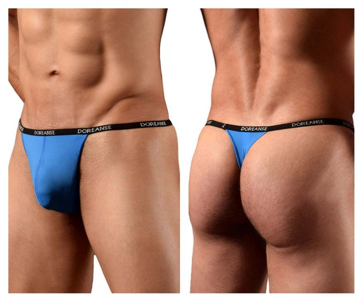 Doreanse Aire Thongs in Cobalt Blue – men's thongs