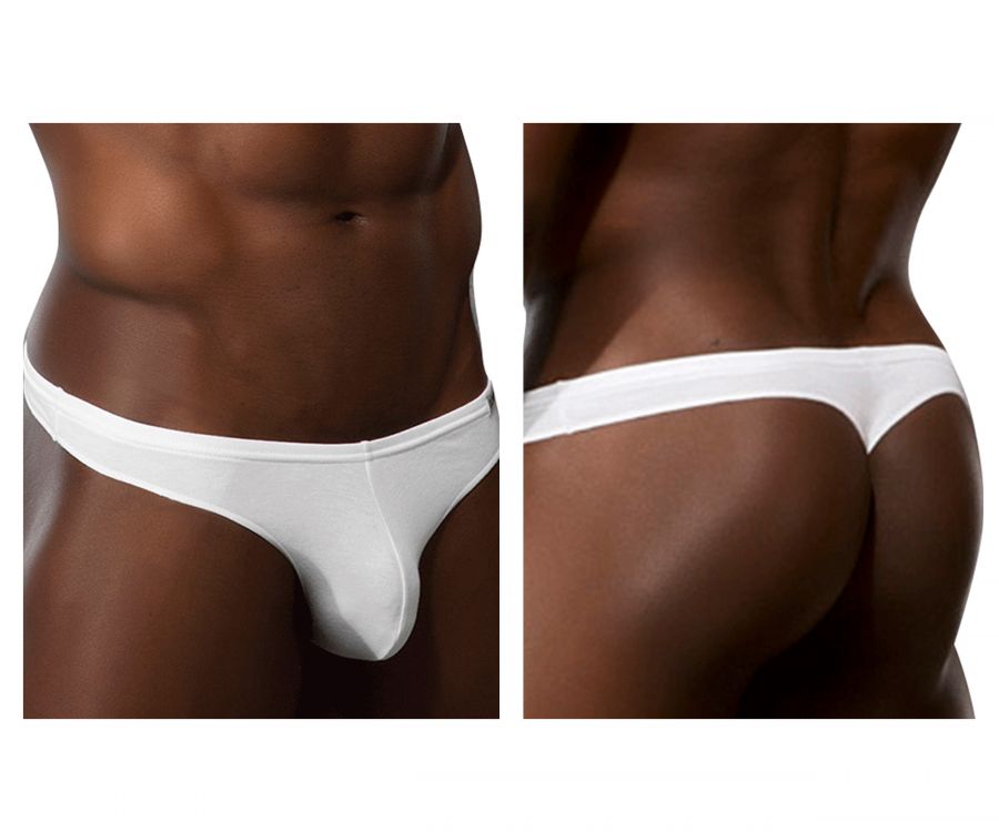 Doreanse Euro Men's Thong in White – men's thongs
