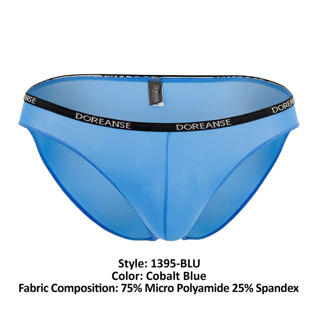 Doreanse Aire Bikini in Cobalt Blue – men's briefs