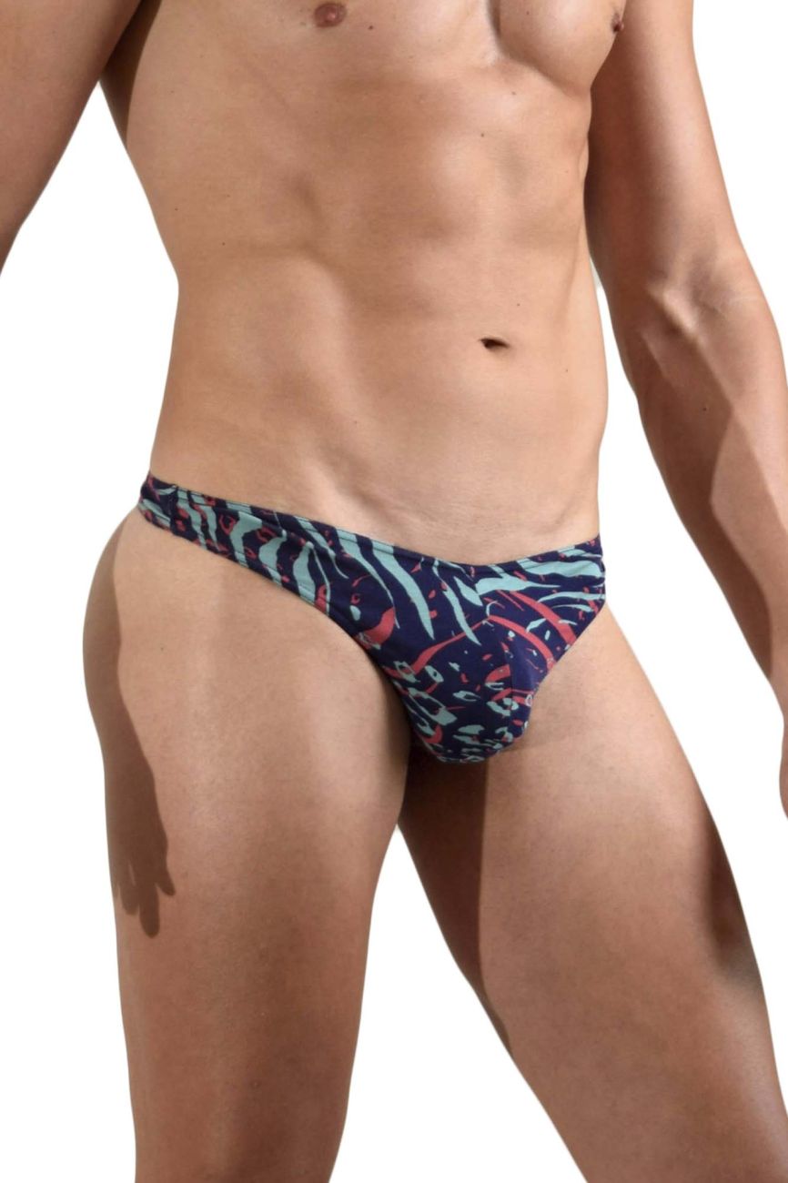 Doreanse Submarine Thongs in Printed – men's thongs