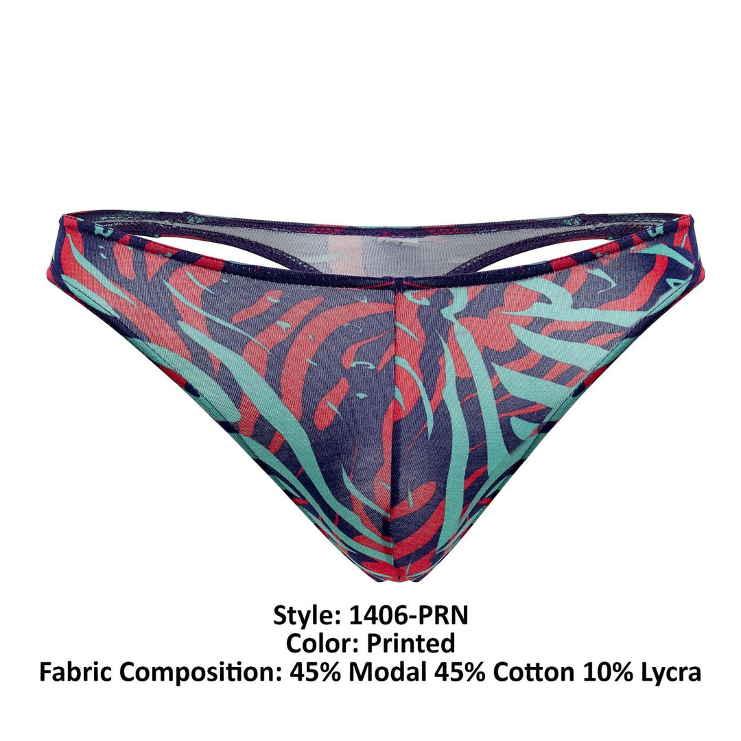 Doreanse Submarine Thongs in Printed – men's thongs