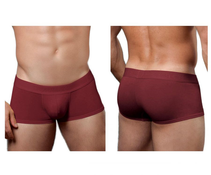 Doreanse Low-rise Men's Trunk Underwear in Bordeaux – men's trunks