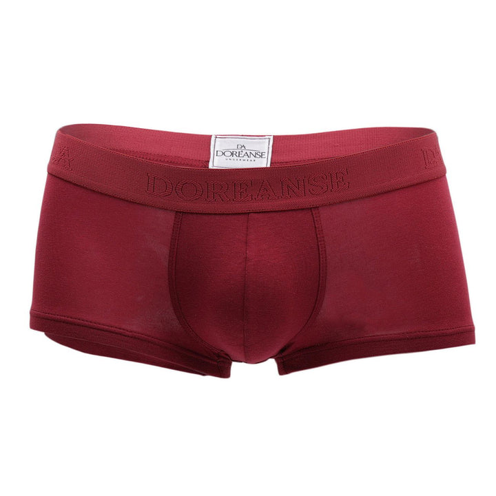 Doreanse Low-rise Men's Trunk Underwear in Bordeaux – men's trunks
