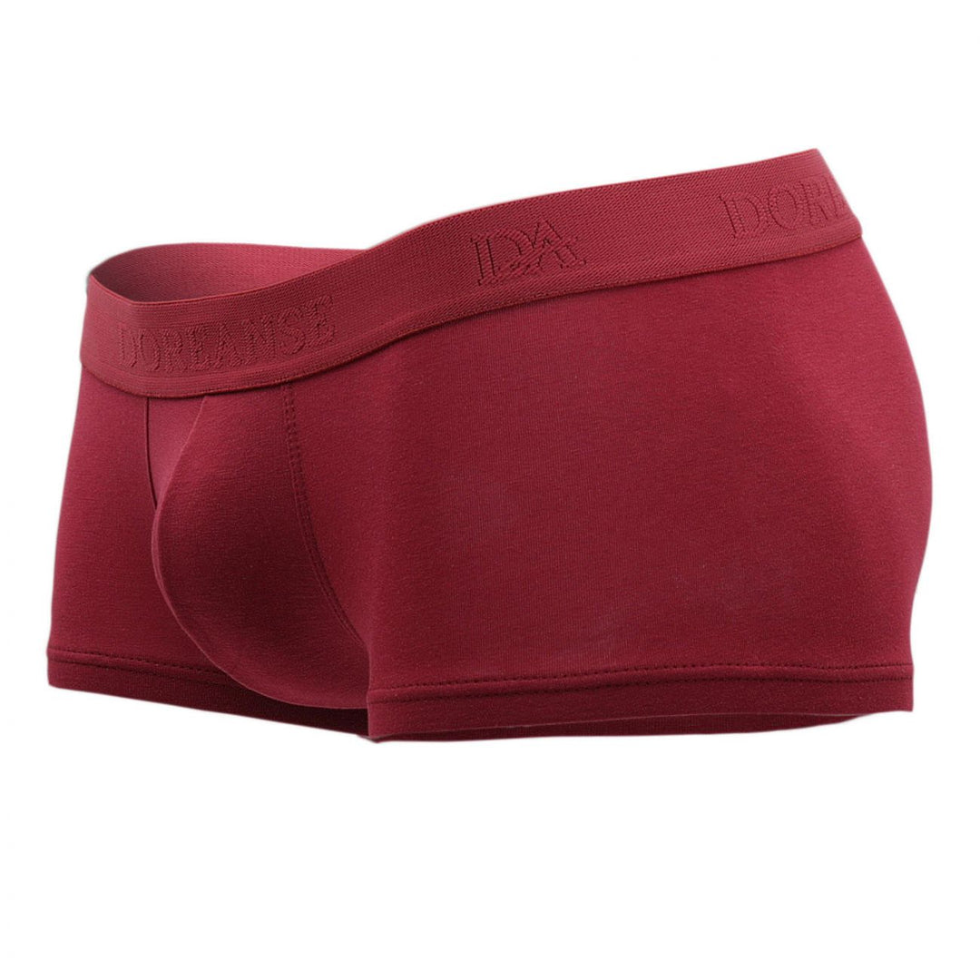 Doreanse Low-rise Men's Trunk Underwear in Bordeaux – men's trunks