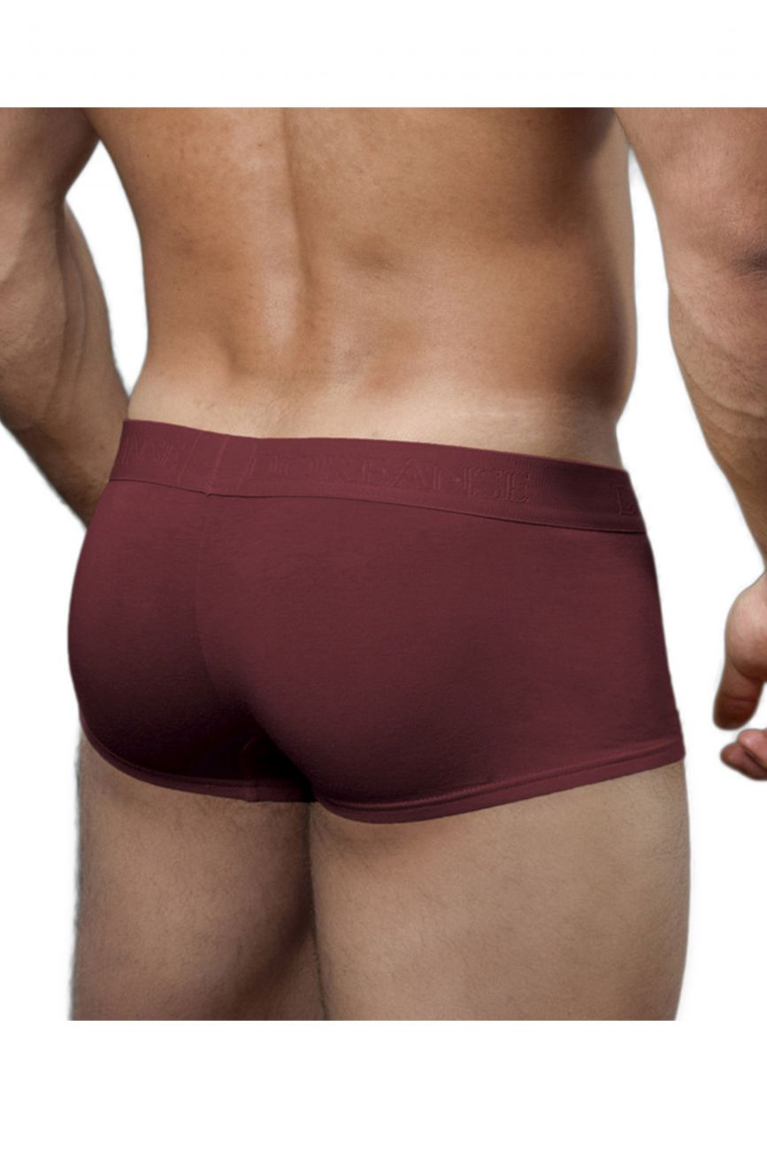 Doreanse Low-rise Men's Trunk Underwear in Bordeaux – men's trunks