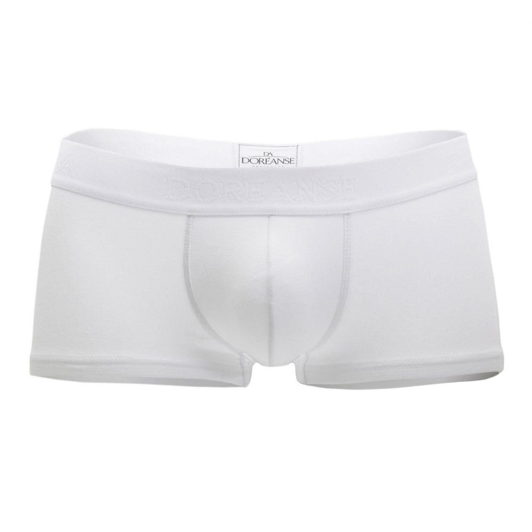 Doreanse Low-rise Men's Trunk Underwear in White – men's trunks