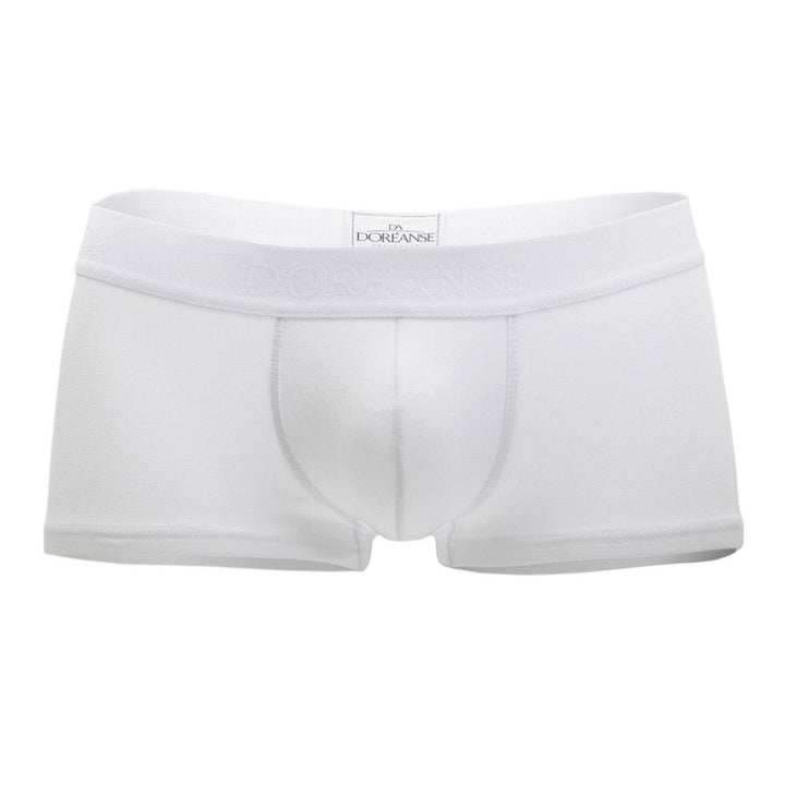 Doreanse Low-rise Men's Trunk Underwear in White – men's trunks