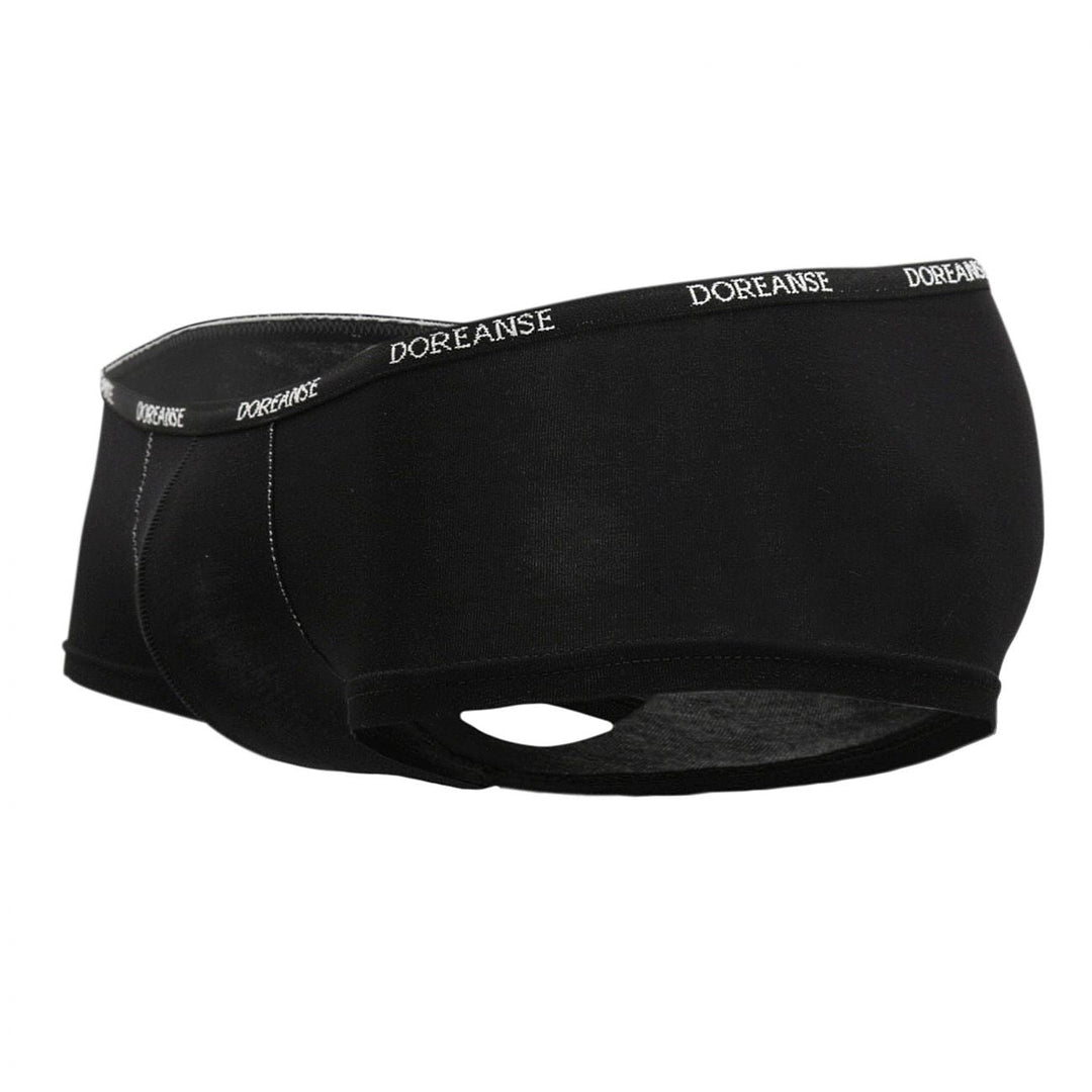 Doreanse Naked Mini Trunk in Black – men's trunks