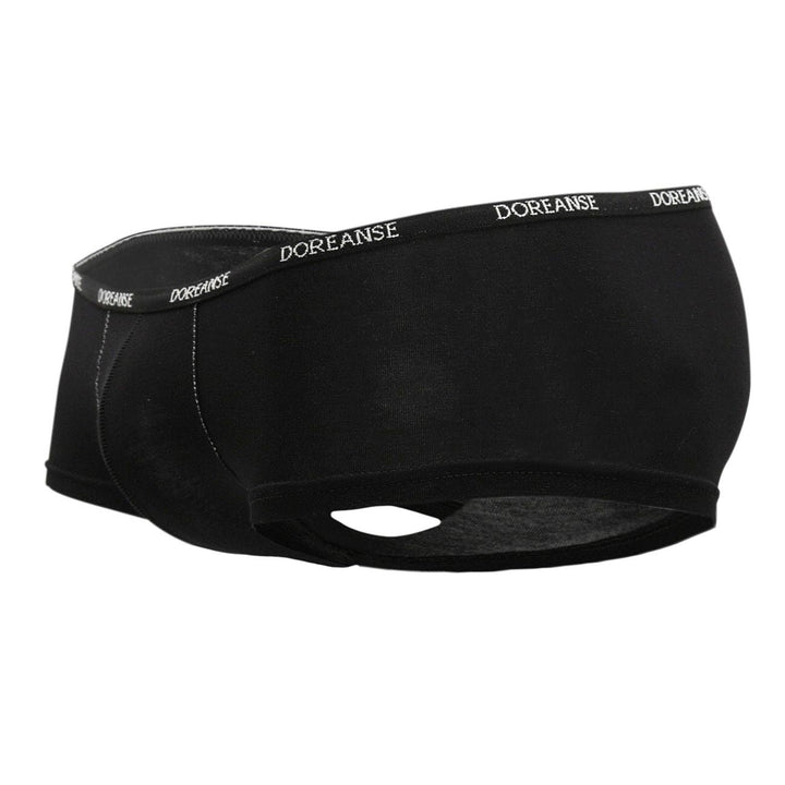 Doreanse Naked Mini Trunk in Black – men's trunks