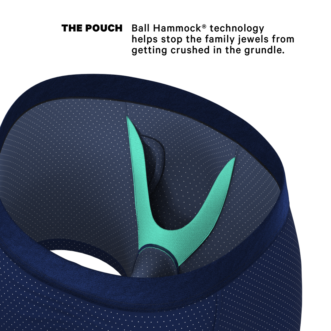 Shinesty "Dot Your Thighs" Micro Dots Ball Hammock® Pouch Boxer Briefs with Fly