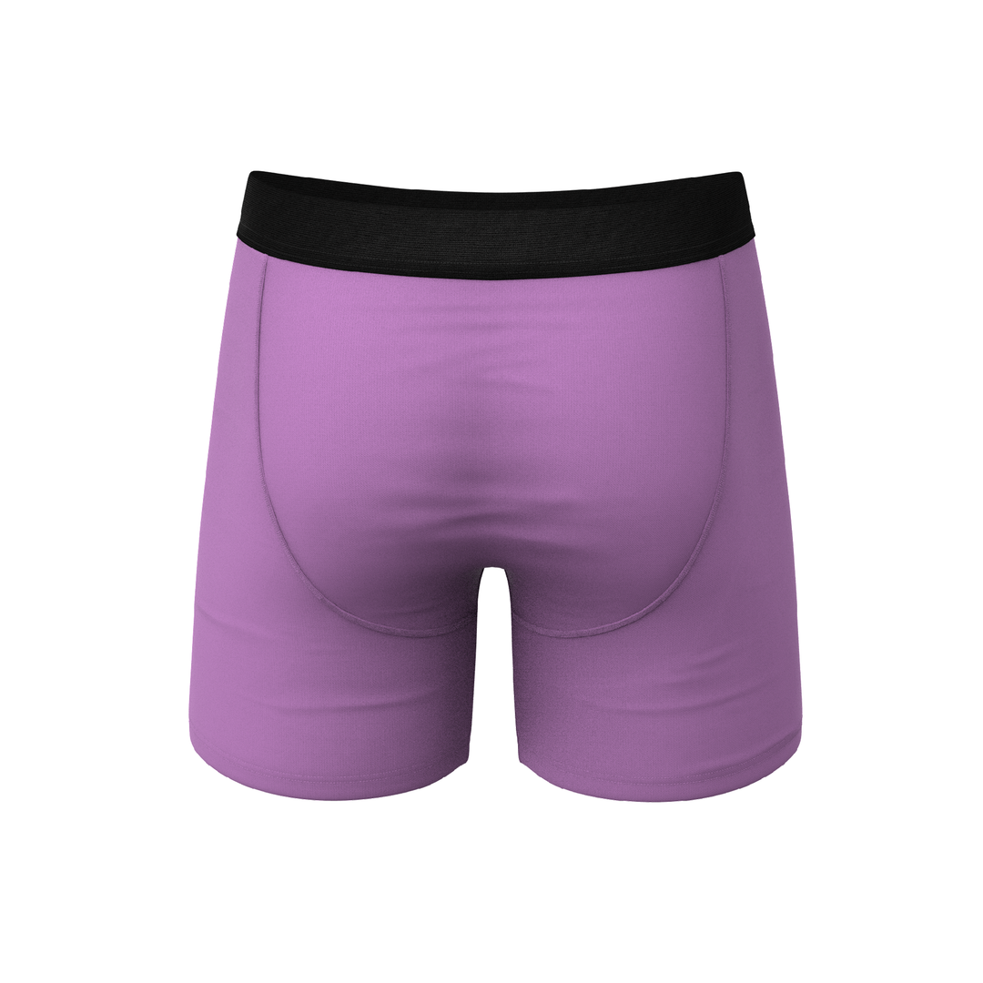 Shinesty "The Double Entendre" Eggplant Ball Hammock® Pouch Underwear