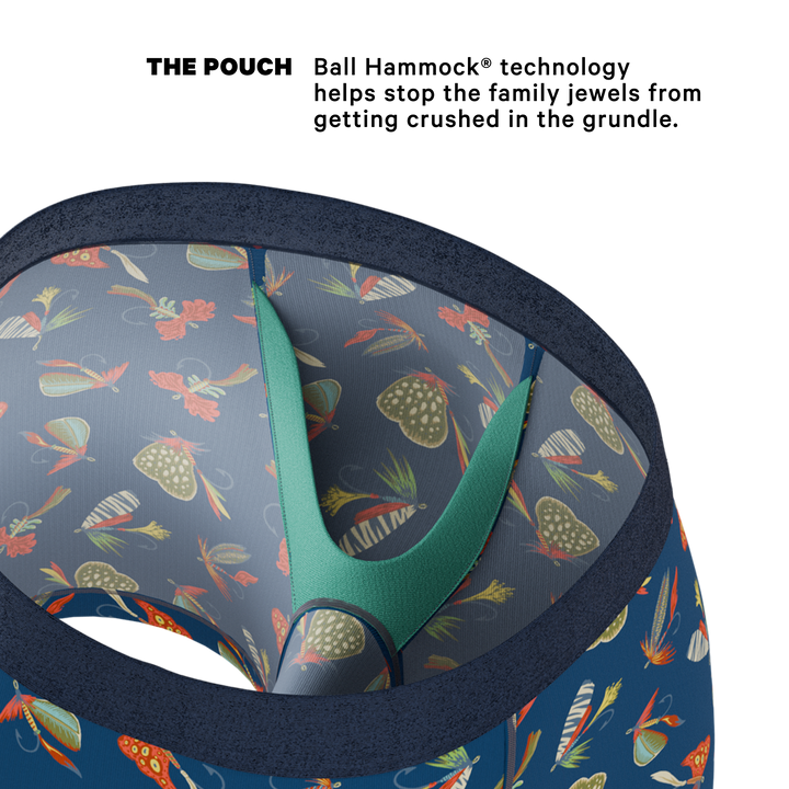 The Dry Fly Fly Fishing Ball Hammock® Pouch Underwear by Shinesty