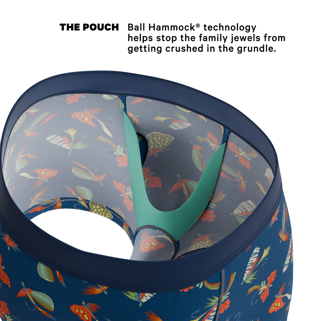 Shinesty The Dry Fly Fishing Underwear | Ball Hammock® Trunks