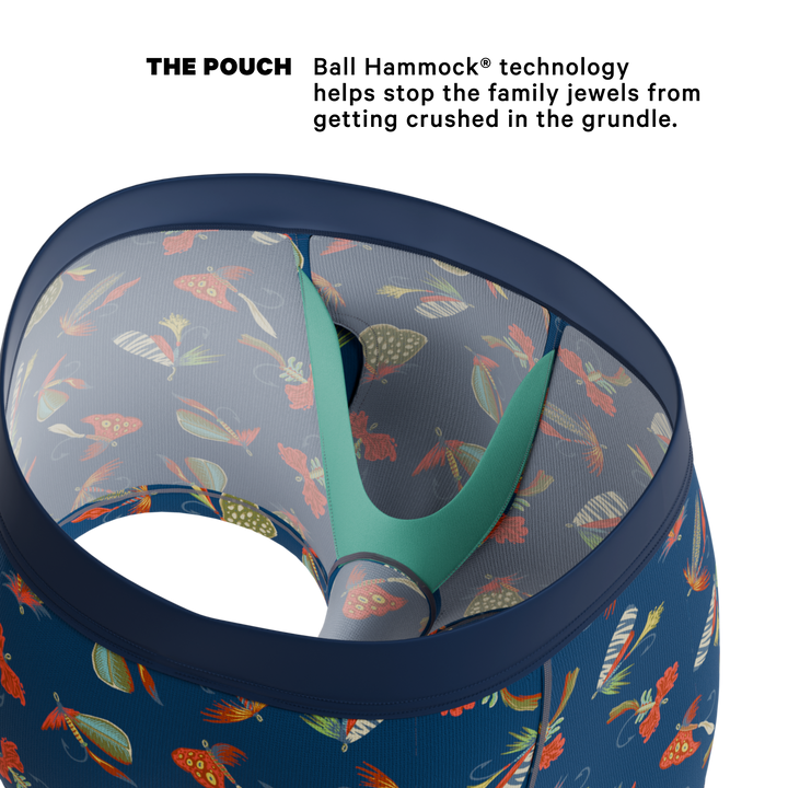Shinesty The Dry Fly Fishing Underwear | Ball Hammock® Trunks