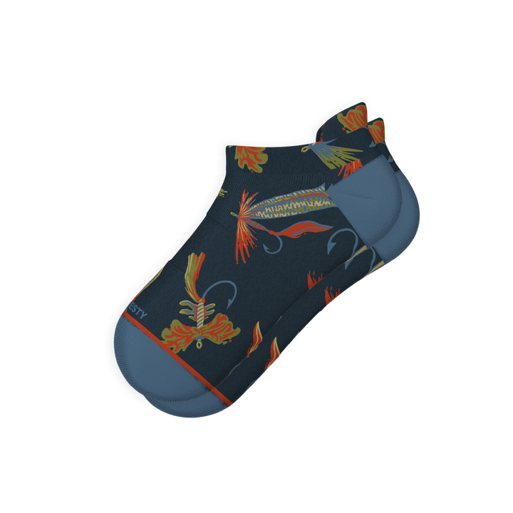 The Dry Fly | Fly Fishing Heel Hammock™ Ankle Socks for Men & Women