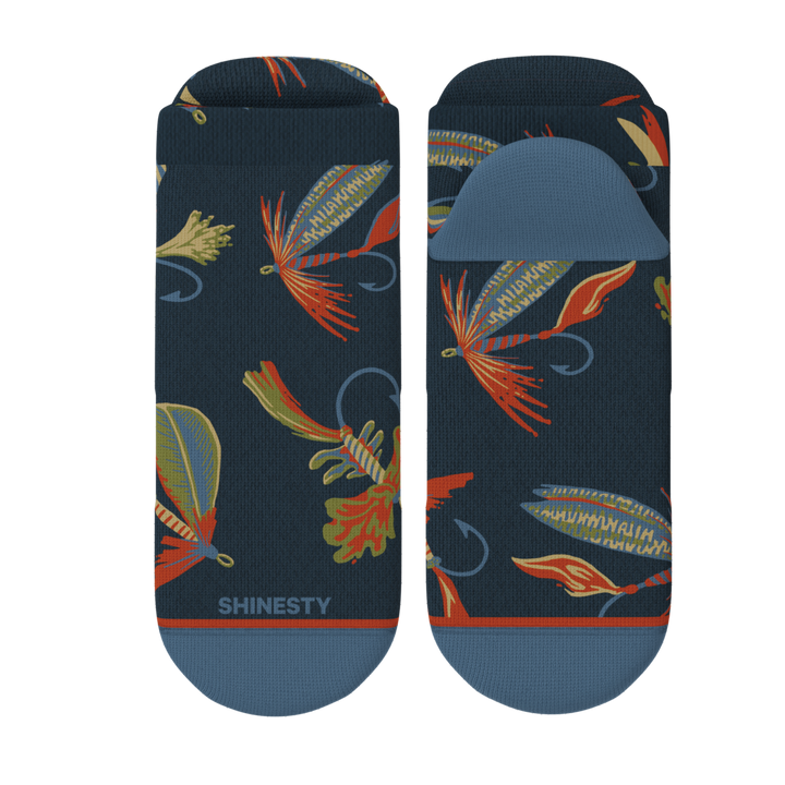 The Dry Fly | Fly Fishing Heel Hammock™ Ankle Socks for Men & Women