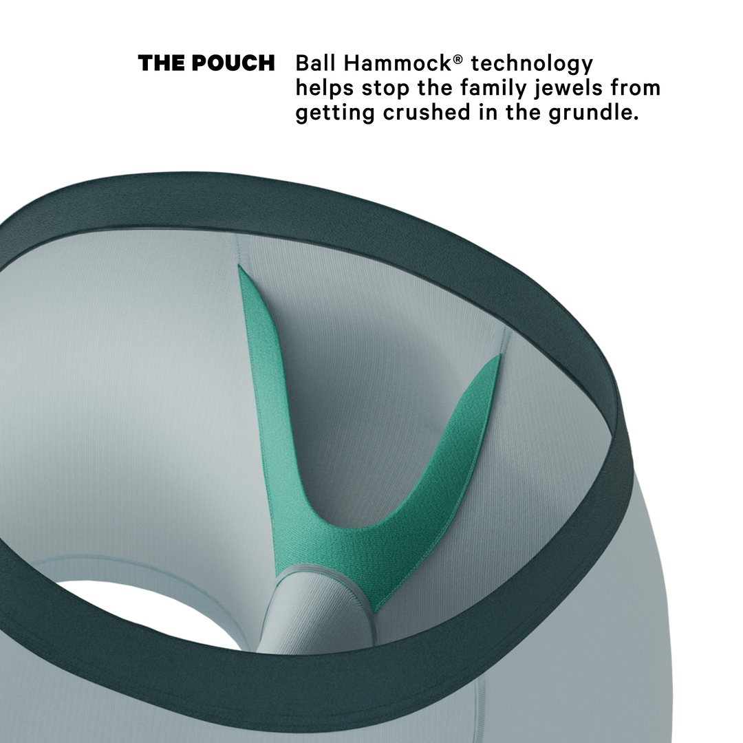 The Dry Ice | Muted Steel Blue Ball Hammock® Pouch Underwear