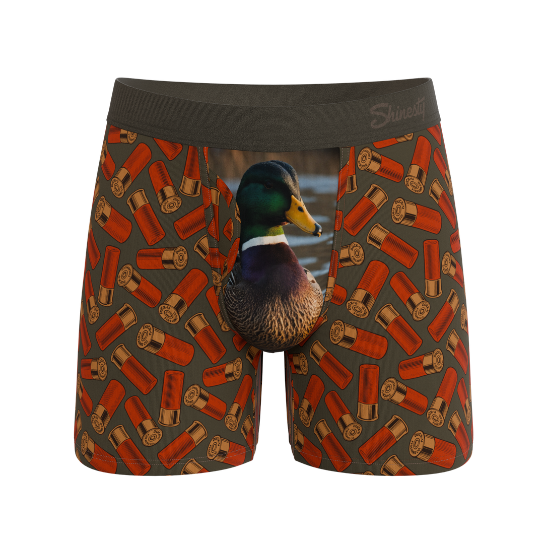 Shinesty The Duck Cover mallard Ball Hammock Magnum Big Pouch – men's mallard duck big pouch boxer