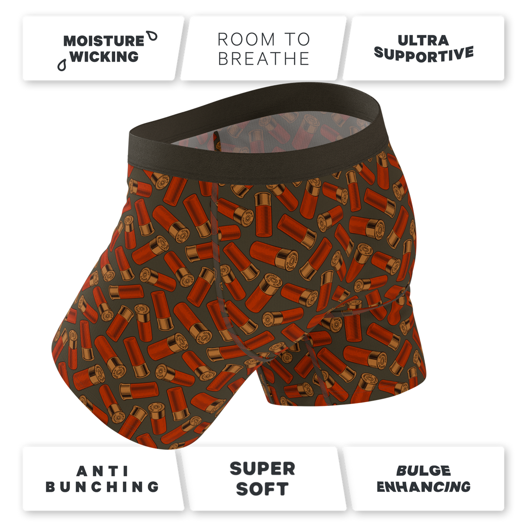 Shinesty The Duck Cover mallard Ball Hammock pouch underwear – men's mallard duck print boxer briefs