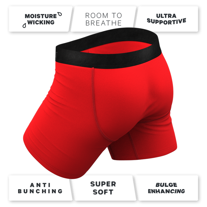 The Early Risers Boxer Briefs | Barnyard Rooster Ball Hammock® Pouch with Fly