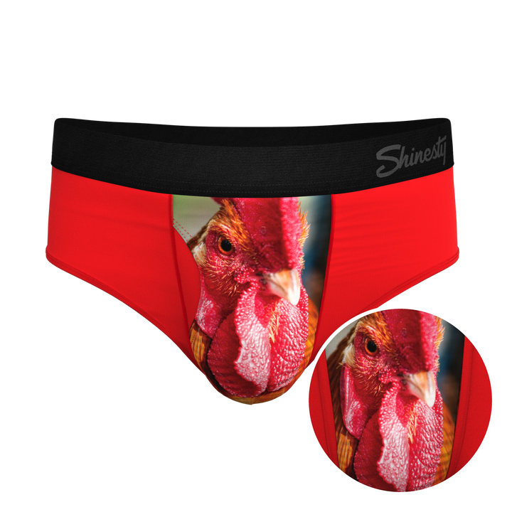 Shinesty "Early Risers" Rooster Ball Hammock® Pouch Briefs