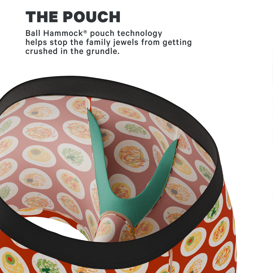 Shinesty The Eggstasy Deviled Egg Ball Hammock® Pouch Underwear - Fart Proof