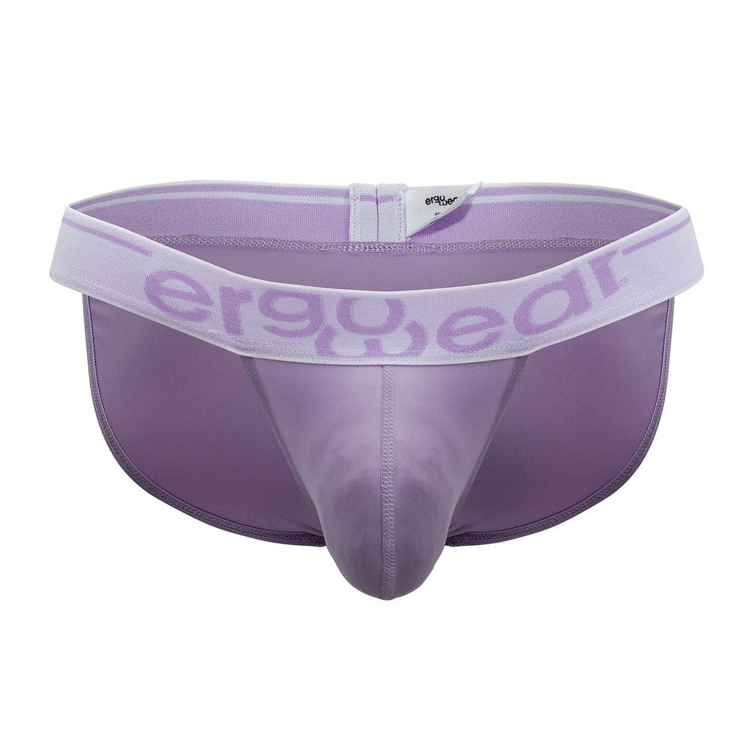 ErgoWear men's lilac MAX SE bikini briefs – ergonomic pouch low-rise underwear