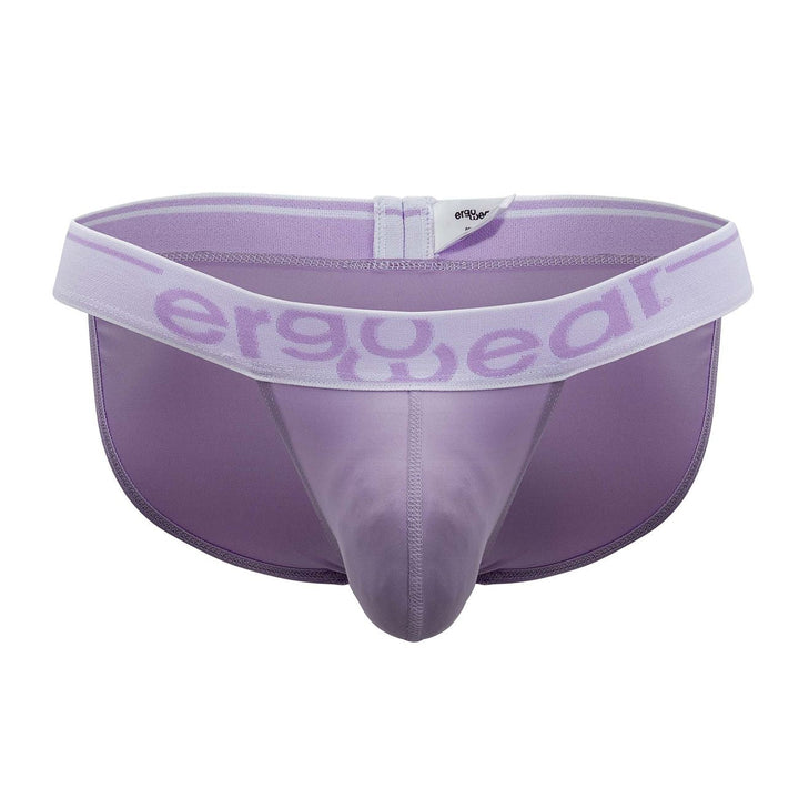 ErgoWear men's lilac MAX SE bikini briefs – ergonomic pouch low-rise underwear