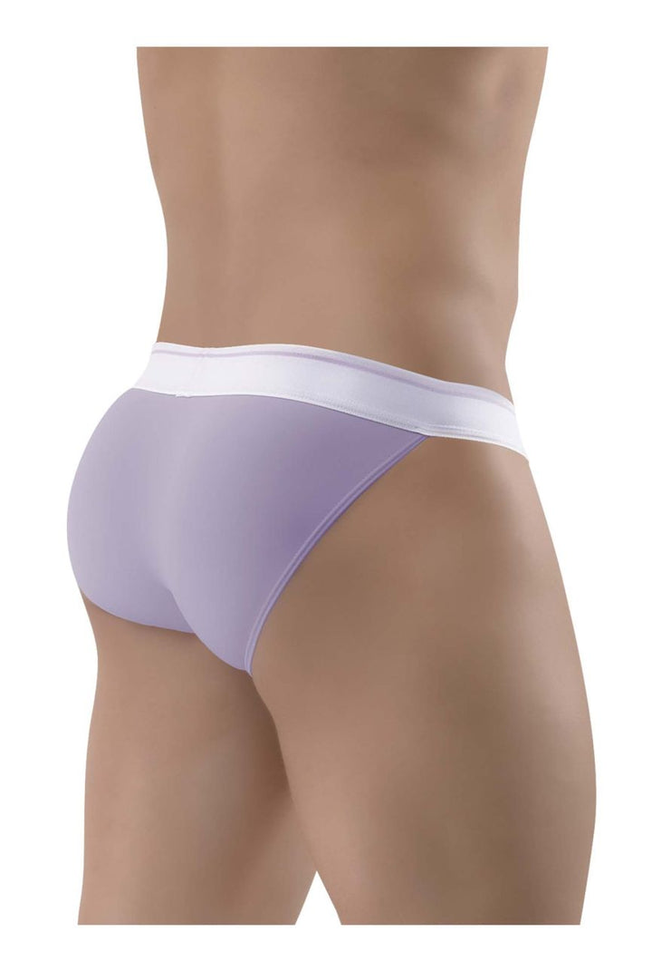 ErgoWear men's lilac MAX SE bikini briefs – ergonomic pouch low-rise underwear