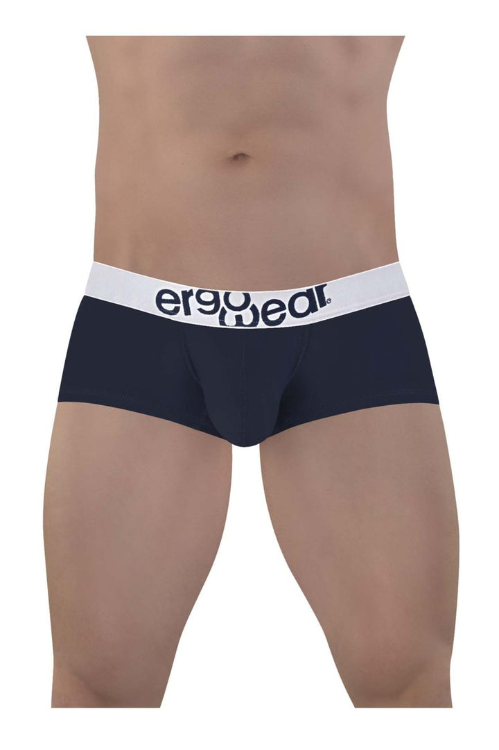 ErgoWear MAX COTTON Trunks in Navy Blue – men's trunks