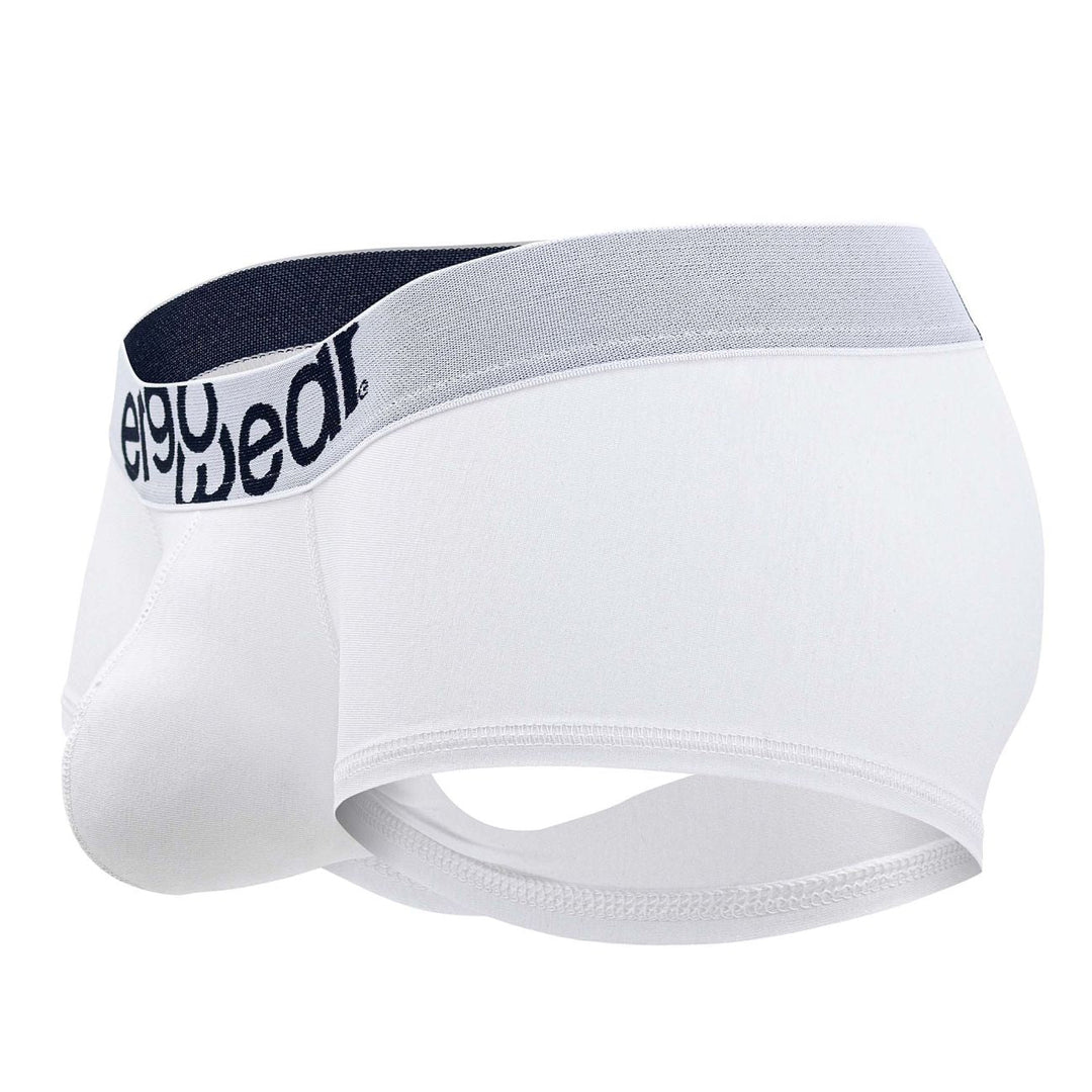 ErgoWear MAX COTTON Trunks in White – men's trunks