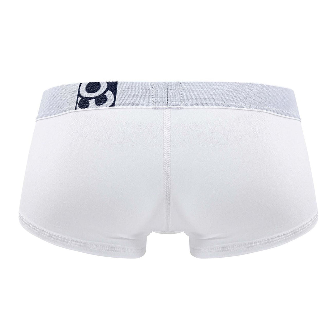 ErgoWear MAX COTTON Trunks in White – men's trunks
