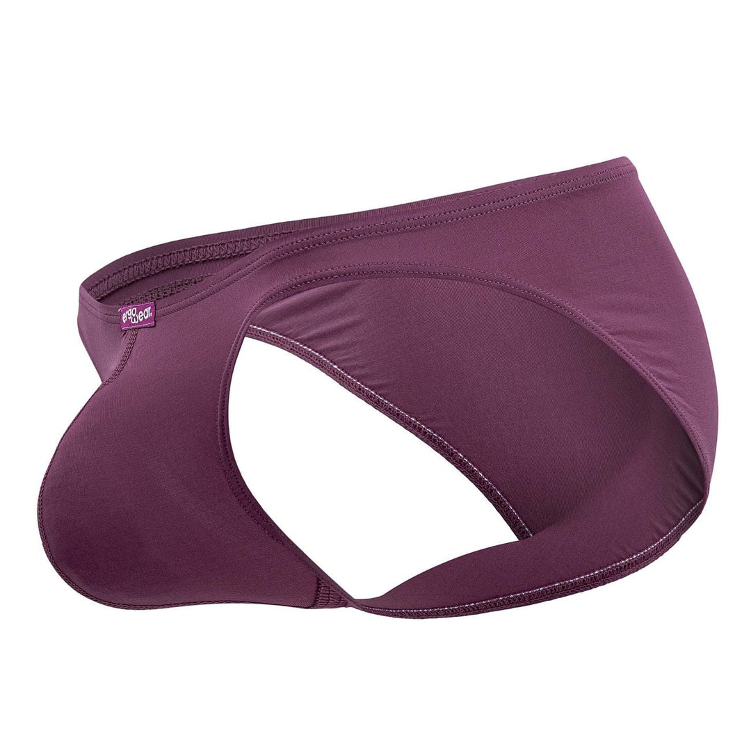 ErgoWear men's dusty pink X4D bikini briefs – silky polyamide full-coverage underwear
