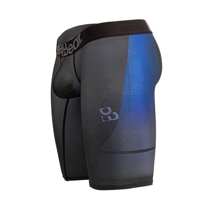 ErgoWear men's dark gray MAX SE athletic compression shorts – performance gym wear