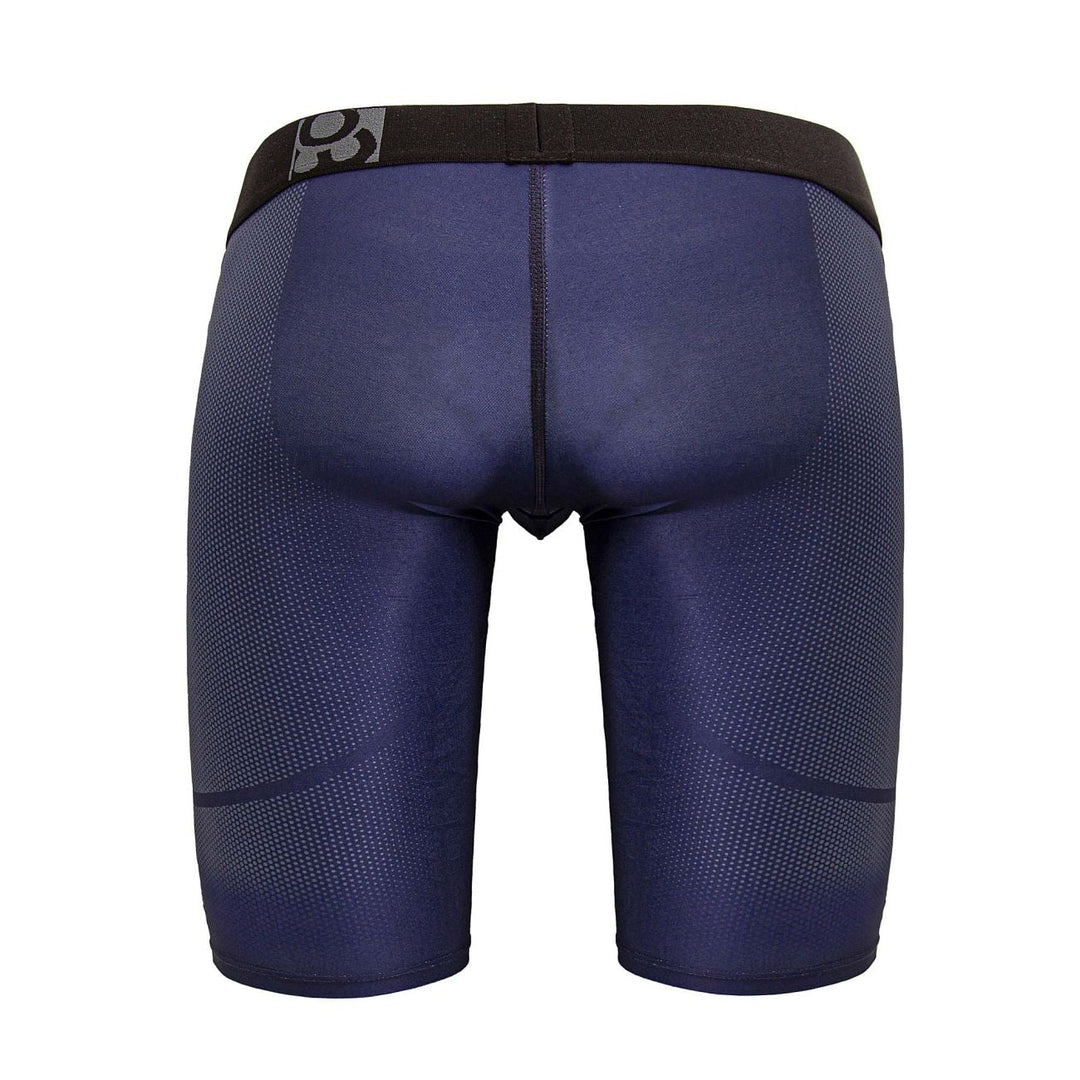ErgoWear men's dark blue MAX SE athletic compression shorts – performance gym wear