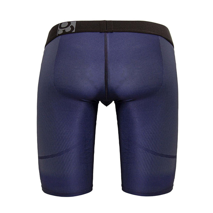 ErgoWear men's dark blue MAX SE athletic compression shorts – performance gym wear