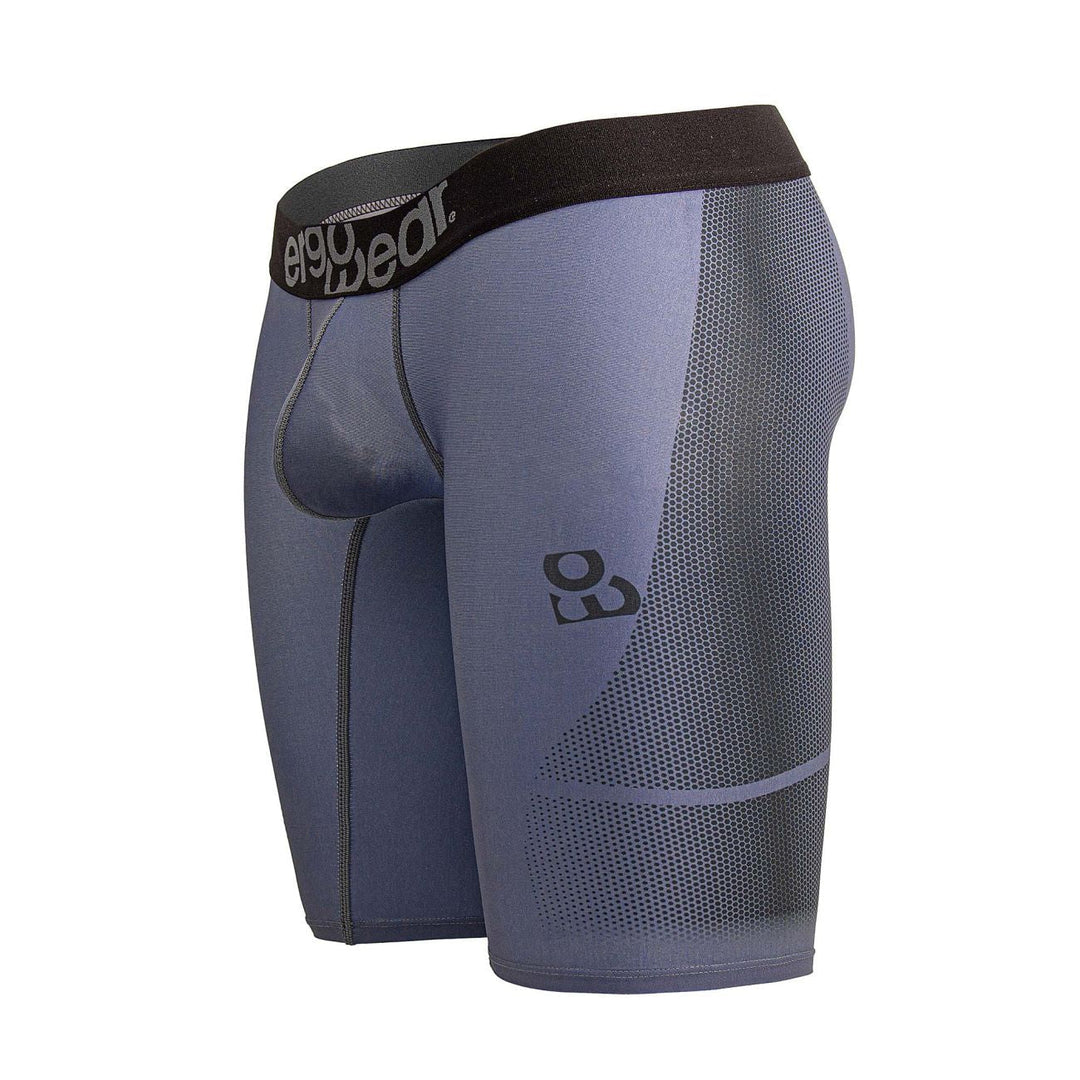 ErgoWear EW1609 MAX SE Athletic Shorts in gray black – men's compression athletic shorts
