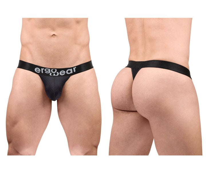 ErgoWear MAX FLOW Men's Thong in Black – men's thongs