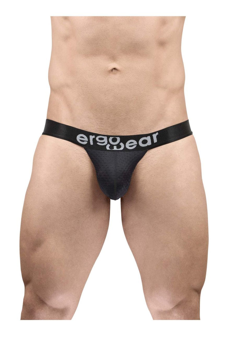 ErgoWear MAX FLOW Men's Thong in Black – men's thongs