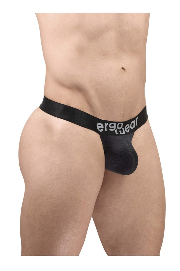 ErgoWear MAX FLOW Men's Thong in Black – men's thongs