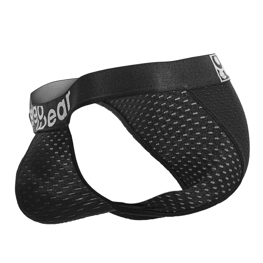 ErgoWear men's black MAX FLOW bikini briefs – ergonomic pouch low-rise underwear