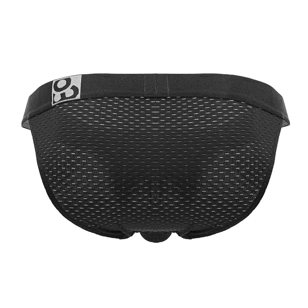 ErgoWear men's black MAX FLOW bikini briefs – ergonomic pouch low-rise underwear
