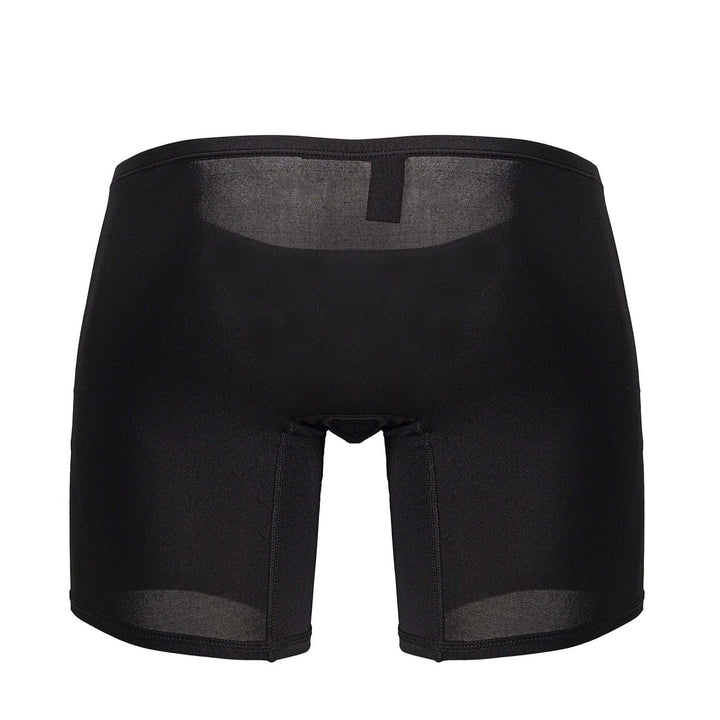 ErgoWear men's black X4D boxer briefs – low-rise polyamide full coverage underwear