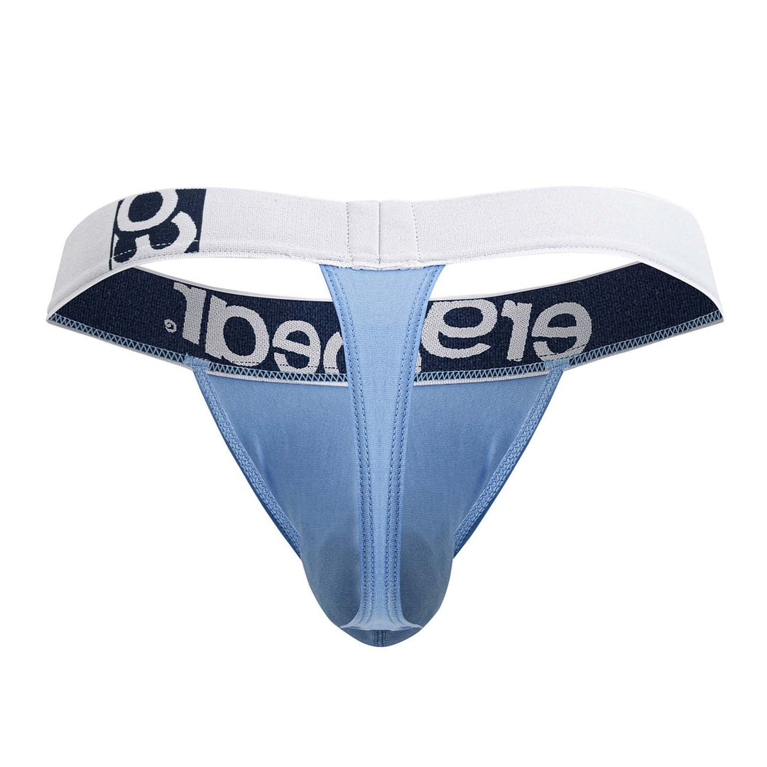 ErgoWear MAX COTTON Thongs in Light Blue – men's thongs