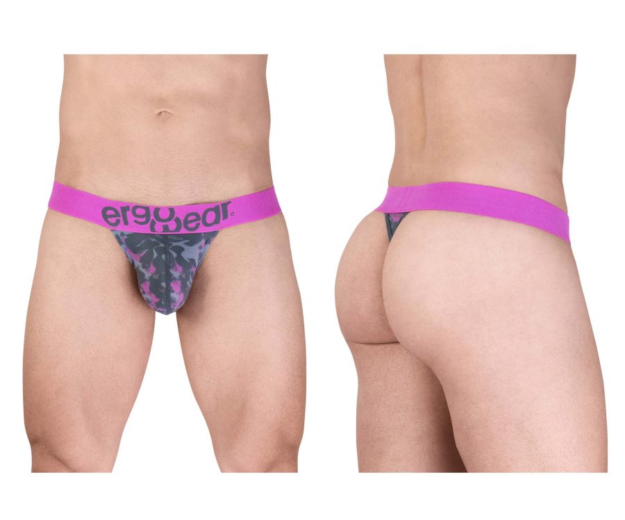 ErgoWear MAX SE CAMO Men's Thong in Pink – men's thongs