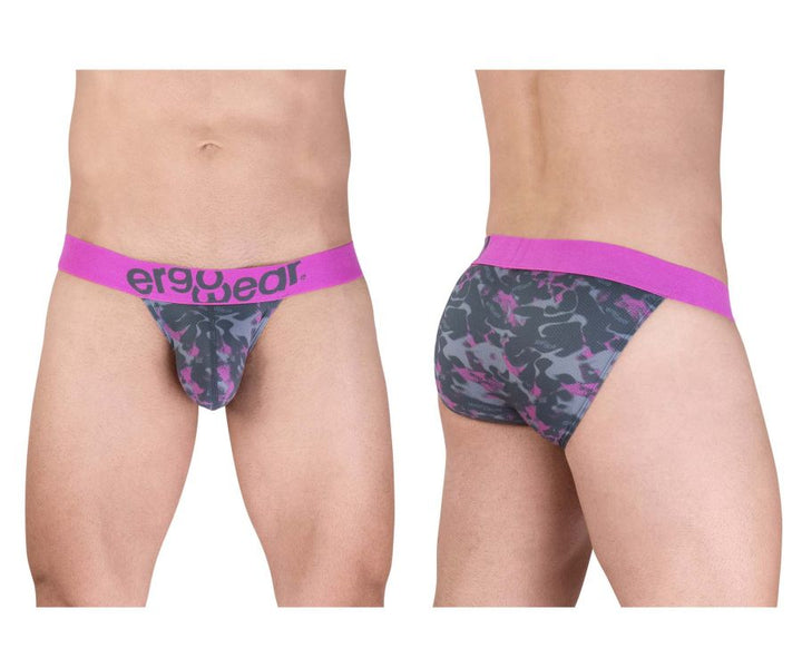 ErgoWear MAX SE CAMO Bikini in Pink – men's briefs