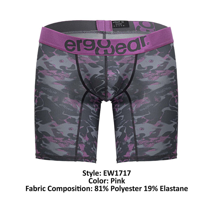 ErgoWear MAX SE CAMO Men's Boxer Brief in Pink – men's boxer briefs