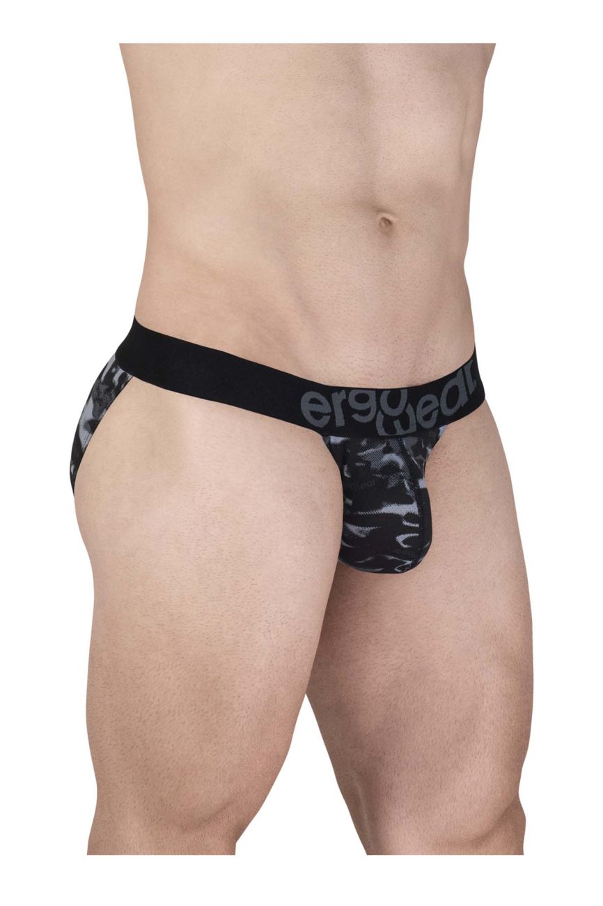ErgoWear MAX SE CAMO Men's Bikini Brief in Black – men's briefs